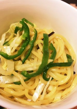 レンチン★無限ピーマン麺-レシピのメイン写真