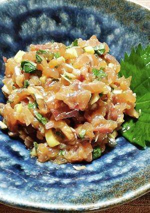 【呑んべぇ向け】簡単♪アジのなめろう-レシピのメイン写真