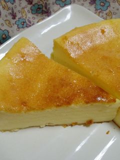 なめらか(❤→∀←)簡単チーズケーキ♪-レシピのメイン写真