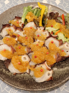 炙りミズダコの和風カルパッチョ-レシピのメイン写真