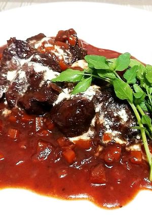 超濃厚!牛スネ肉の赤ワイン煮込み!!-レシピのメイン写真