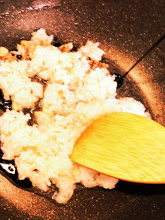 ばあばのレシピ にんにく炒飯-レシピのメイン写真