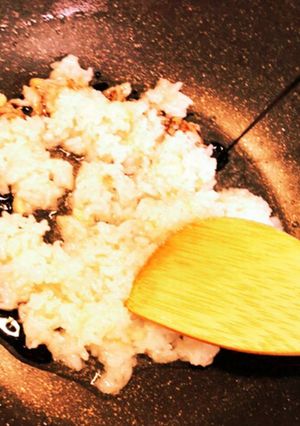 ばあばのレシピ にんにく炒飯-レシピのメイン写真