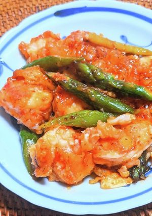 赤エビのエビ味噌炒め-レシピのメイン写真