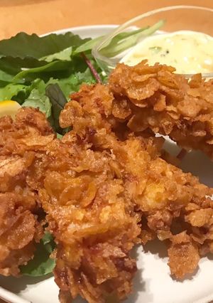 コーンフレークで！クリスピーチキン-レシピのメイン写真