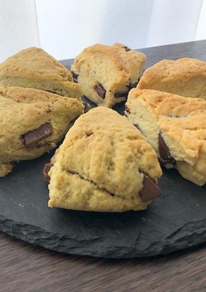 甘さ控えめ☆超簡単！板チョコスコーン-レシピのメイン写真