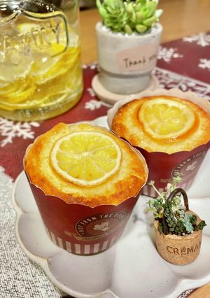 ハチミツリコッタで檸檬マフィン-レシピのメイン写真
