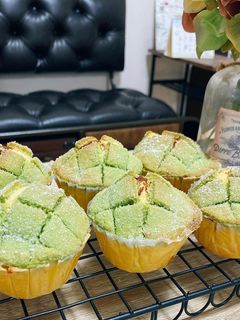 米粉で作るメロンパンマフィン-レシピのメイン写真