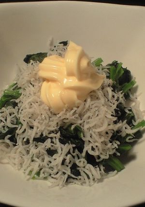 ほうれん草としらすのサラダ-レシピのメイン写真