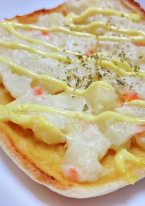 辛子がウマ！ポテサラトースト-レシピのメイン写真