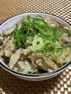 ポン酢で♡ツナときのこの炊き込みご飯-レシピのメイン写真