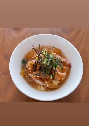 簡単美味しい♪鯛茶漬け-レシピのメイン写真