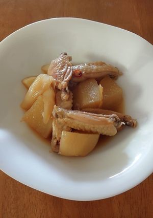 大根と手羽のコトコト煮-レシピのメイン写真