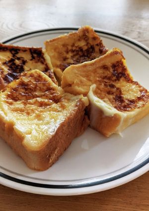 ふわふわフレンチトースト♡カロリー控えめ-レシピのメイン写真