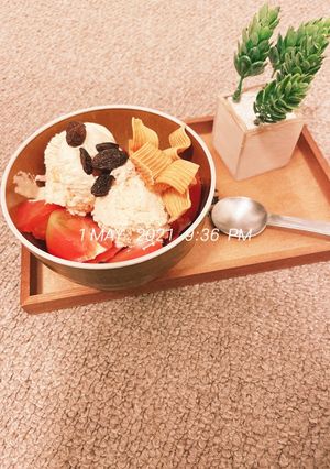 柑橘風味のトマトジェラート-レシピのメイン写真