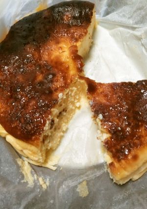 CGCクリームチーズでバスクチーズケーキ-レシピのメイン写真