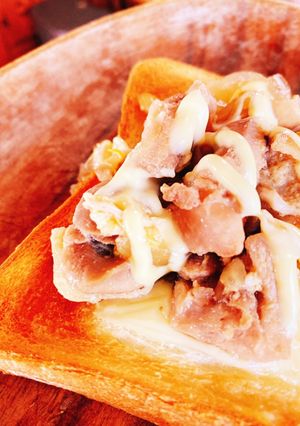 ☆絶品！親子丼deトースト！！☆-レシピのメイン写真
