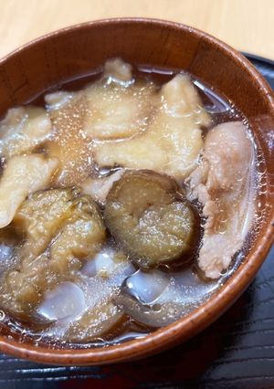 孫大好き!すいとん #無限茄子-レシピのメイン写真