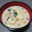 豆乳味噌汁