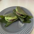 kyusai kale で柏餅
