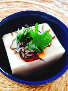 塩昆布ピリ辛冷奴-レシピのメイン写真