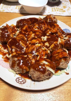 ふっくらジューシー お麩入り ハンバーグ-レシピのメイン写真