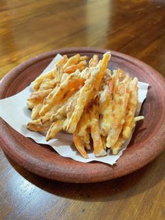 人参芋と人参のかき揚げ-レシピのメイン写真