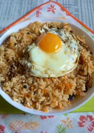 サーモントラウト炊き込みご飯のカフェ丼２-レシピのメイン写真