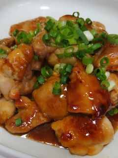 簡単!美味しい!鶏もも肉のわさび照り焼き-レシピのメイン写真