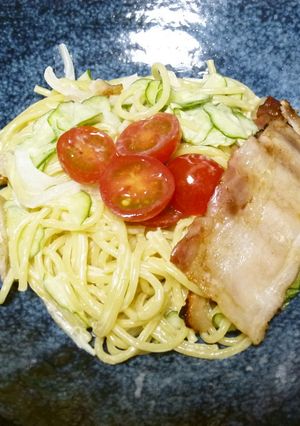 パスタサラダ(^^♪-レシピのメイン写真