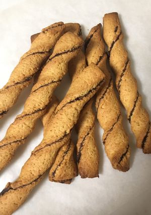 ホットケーキミックスでネジネジクッキー！-レシピのメイン写真