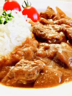 圧力鍋無し♡コク旨♡牛すじカレー♡-レシピのメイン写真