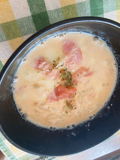 クリーム明太うどん-レシピのメイン写真
