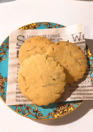 【グルテンフリー】ローズマリーのクッキー-レシピのメイン写真
