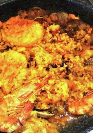我が家の決定版シーフードカレーパエリア-レシピのメイン写真