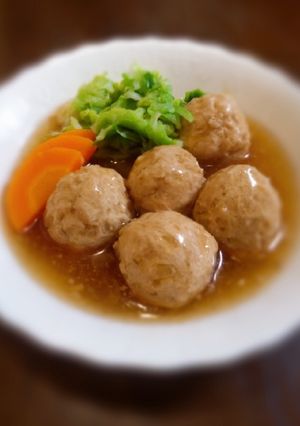 ＊＊鶏団子の甘辛煮＊＊-レシピのメイン写真