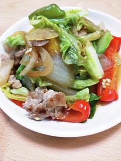 豚肉と野菜の和風だし炒め-レシピのメイン写真