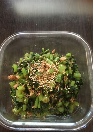 かぶの葉っぱとツナの中華炒め-レシピのメイン写真