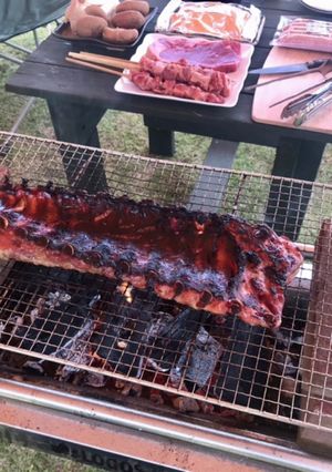 ベイビーバックリブでバーベキュー-レシピのメイン写真