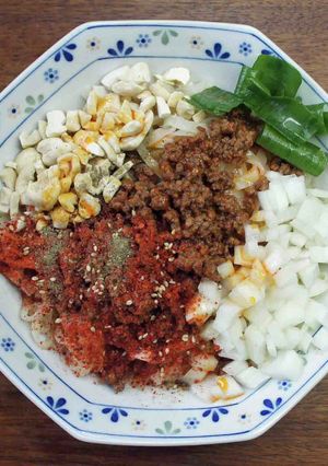 京都風汁なし担々麺-レシピのメイン写真