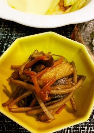 五目きんぴら炒め-レシピのメイン写真