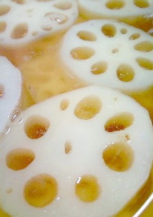 蜂蜜酢レンコン-レシピのメイン写真