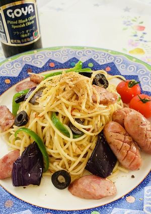 GOYAごはん☆イベリコ豚スパゲッティ♪-レシピのメイン写真