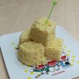 スフレチーズケーキ風おから蒸しパン