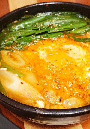 ヘルシーという言い訳☆肉無スンドゥブチゲ-レシピのメイン写真