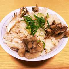 舞茸の炊き込みごはん-レシピのメイン写真