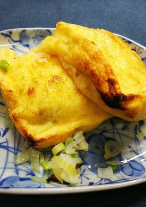 魚焼きグリル活用、油揚げのねぎつめ焼き！-レシピのメイン写真