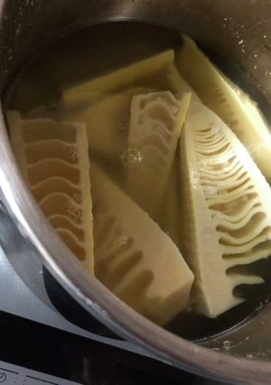 圧力鍋で…簡単 筍の下茹で-レシピのメイン写真
