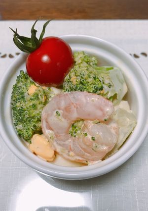 海老とブロッコリーのサラダ-レシピのメイン写真