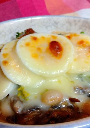 栄養満点！サバみそ缶のチーズ焼き-レシピのメイン写真